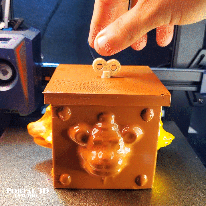 PUPPET BOX / PRINT-IN-PLACE WITHOUT SUPPORT