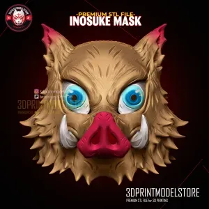 Inosuke Mask - Demon Slayer Cosplay Helmet - Kimetsu no Yaiba