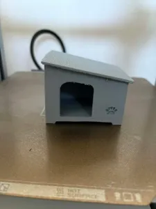 Mini Dog House – Cute Pet Shelter 3D Print Decor Model