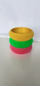 Ultimate Stackable Ribbed Organizer Bowl (Round Edition - V1)
