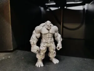 orc muscle ogre warrior berserker fantasy abs detailed boss