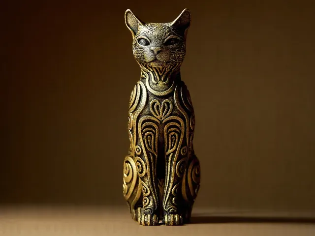 Designer CAT Sculpture — Image 3 of 9