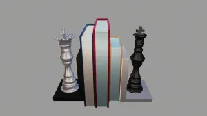 Chess Bookend