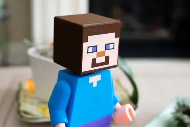 ⛏️ Minecraft Steve Giant Minifigure (16") – Blocky Adventure — Фото 3 из 9