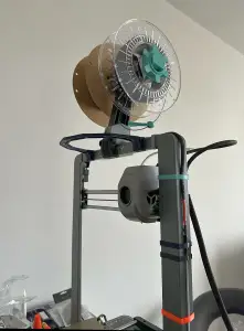 Ender 3 V3 CoreXZ Willys the Ultimate Top Spool Holder