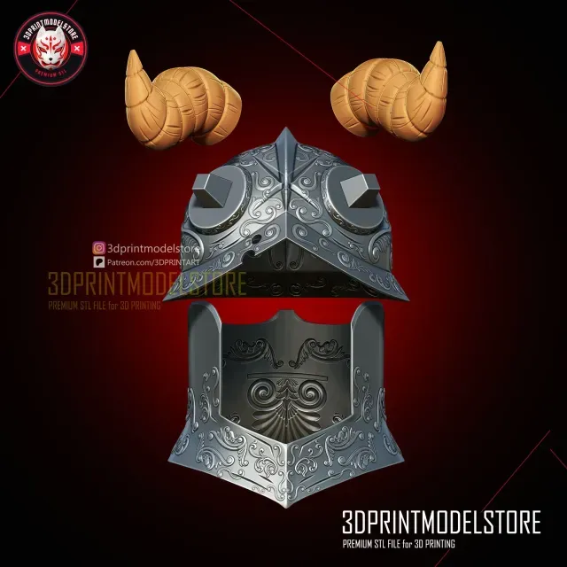Senshi Helmet - Dungeon Meshi Cosplay - Delicious in Dungeon — Фото 6 из 9