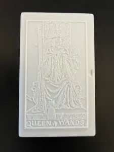 Queen of Wands Tarot Cards Box
