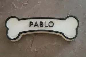 Name plate for dog’s house