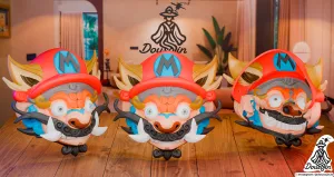Oni Mario Mask – Japanese Demon Style | Super Mario Bros.