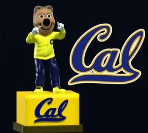 NCAA - Oski - University of California - Berkeley - 3d Print