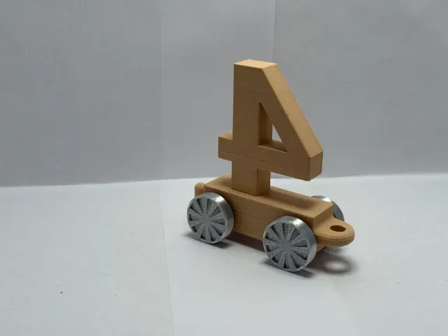 Number Train 4 Educational Toy — Image 8 of 9