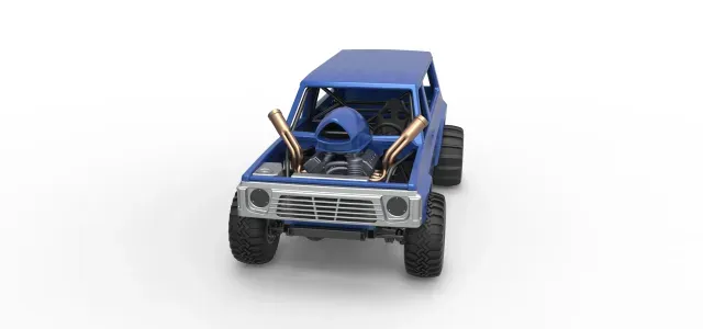 Uphill Sand Racing Dragster Version 4 Scale 1:25 — Фото 5 из 9