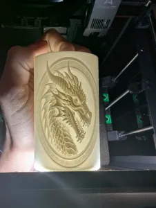 Nordic RuneDragon Pencil Cup