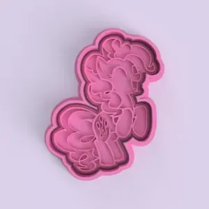CORTANTE + ESTAMPA PINKIE PIE - MY LITTLE PONY / CUTTERS