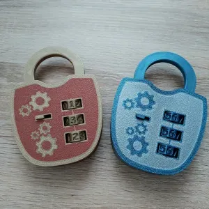 Customizable Combination Padlock