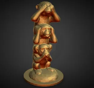 MONKEY TOTEM HEAR SAY SEE NO EVIL