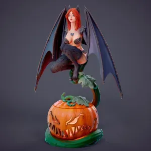 Halloween Bat / Pumpkin Lantern