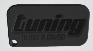 Tuning is Not a Crime Anhänger 4