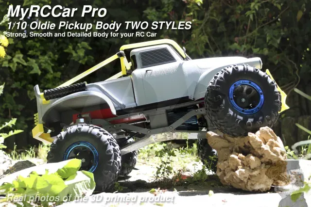MyRCCar 1/10 Oldie Pickup Two Styles RC car body — Image 2 of 9