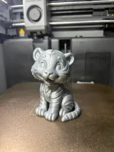 Cute Tiger Cub – Adorable 3D Printable Tiger