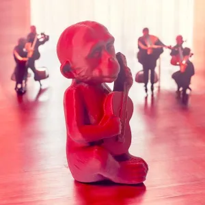 Guitar monkey