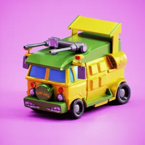 Teenage Mutant Ninja Turtles - Turtle Van