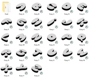 Alphabet-Fony