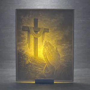 Faith in the Light Lithophane