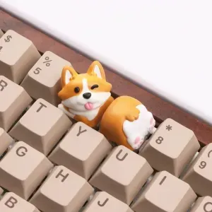 Puppy Corgi Keycaps - Mechanical Keyboard
