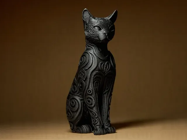 Designer CAT Sculpture — Image 4 of 9