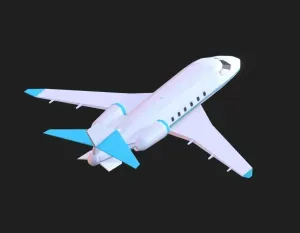 LowPoly Plane