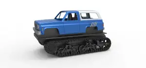 Vintage Monster tank Version 2 Scale 1:25