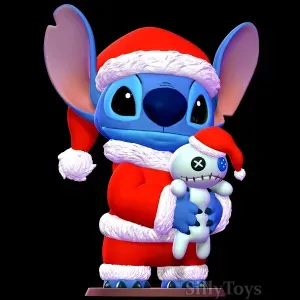 Stitch with Scrump Christmas - Lilo and Stitch