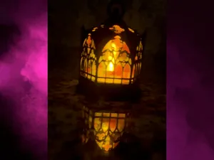 Gothic Bookshelf Lantern