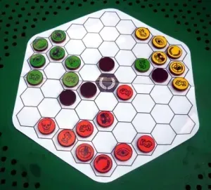 Djambi Board Game coin