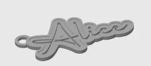 Keychain name Alice