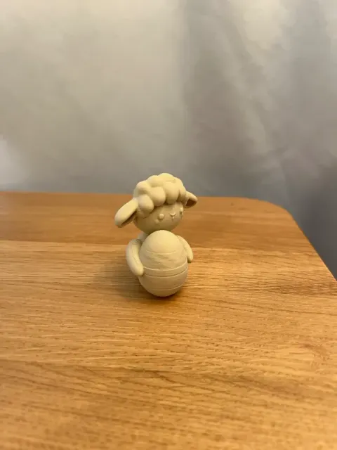 Easter Sheep with Egg