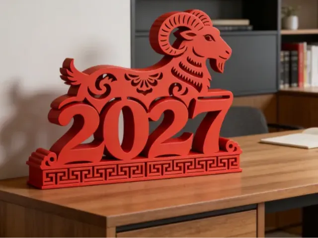 Chinese Zodiac 2027 New Year