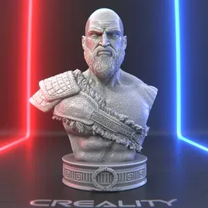 Kratos, the God of War: Legendary Bust Sculpture