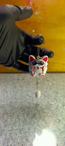 🐾 Gojo Satoru Cat – Keychain / STL Figure (Jujutsu Kaisen)