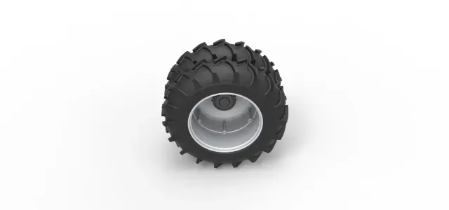 Double Wheel of Vintage Monster truck Scale 1:25 — Фото 6 из 9