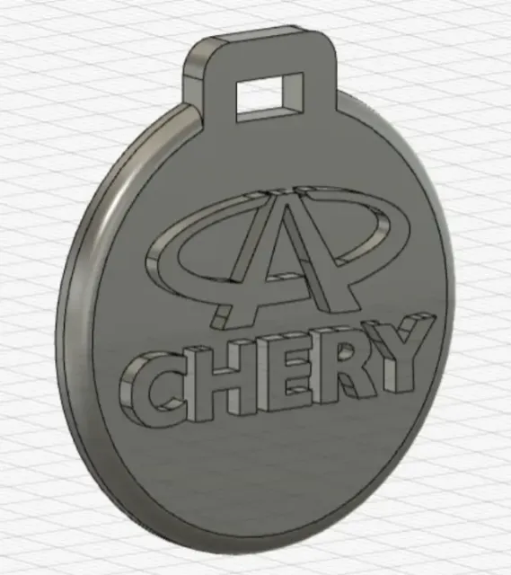 Pendentif porte clé Chery 1 / Chery 1 Key ring ornement — Image 2 of 3