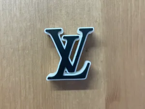 Lv straw topper designer drink straw accessories