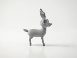 Reindeer Figurine Animal Sculpture 3D Printable
