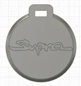 Pendentif porte clé Toyota Supra / Toyota Supra Key ring