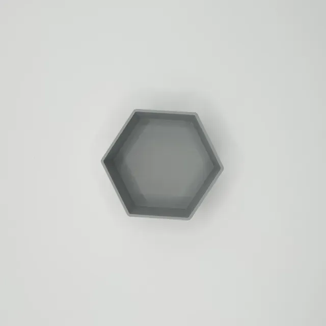 Hexagonal Bowl – Cute, Modern Design for Keys, Coins & Food — Image 3 of 4