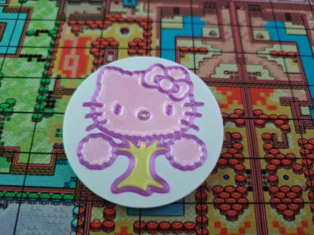Hello Kitty Tree Fridge Magnet — Фото 2 из 2