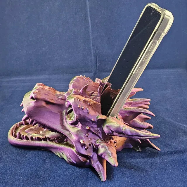 Dragon Head Phone Stand/Speaker (audio redirector) — Image 2 of 5