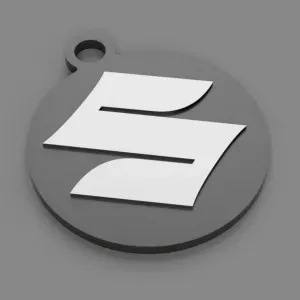 Suzuki Keychain 3D Model