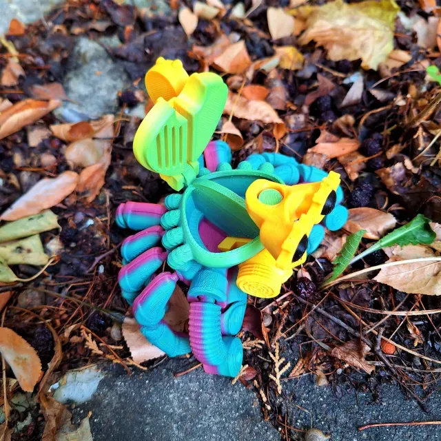 Steampunk Crab Toy (Stl/3MF) — Image 3 of 9